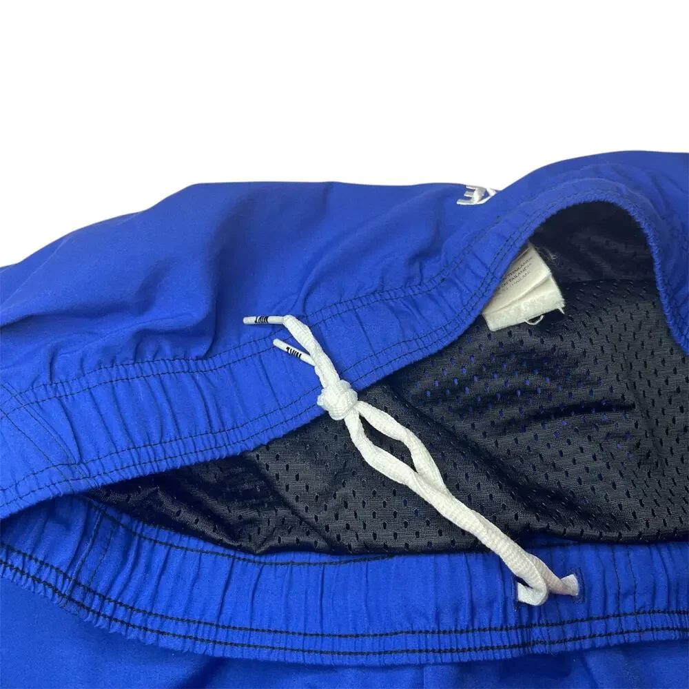 Nike Blue Swim‎ Trunks Men Athleisure Beach Vacation Pool Shorts Size Medium